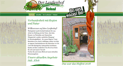 Desktop Screenshot of lenssenhof.de